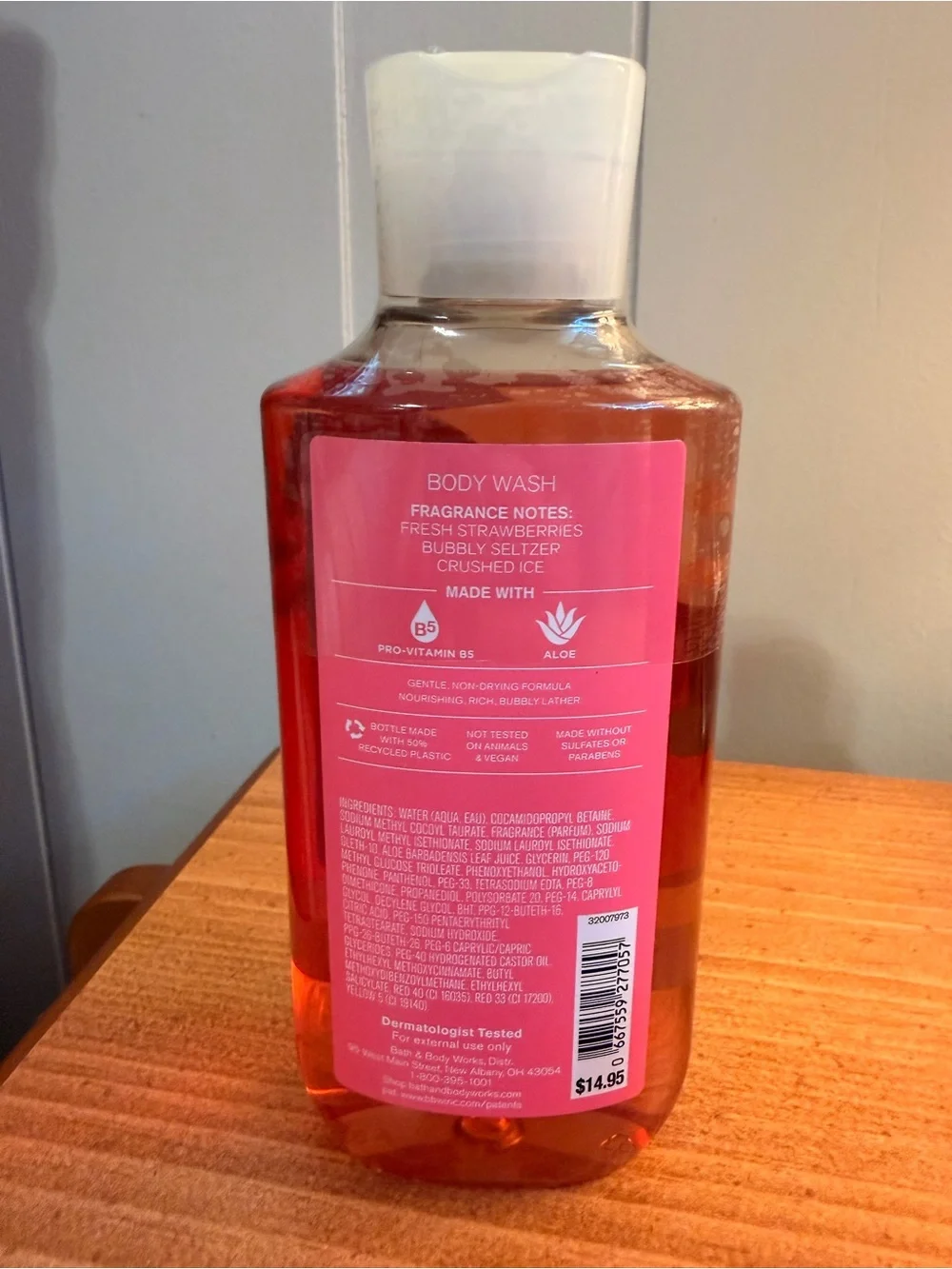 Bath & Body Works sweet strawberry